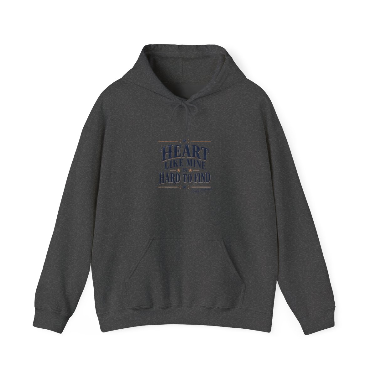 Bailey Zimmerman "Heart like mine is hard to find" Hoodie - Bailey Zimmerman official Hoodies merch