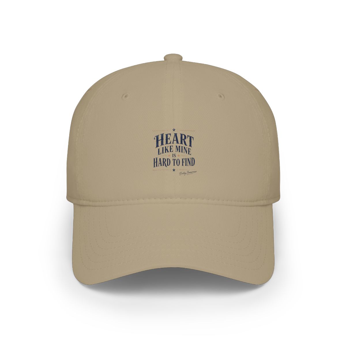 Bailey Zimmerman "Heart like mine is hard to find" Hat - alternate angle 4, merchandise