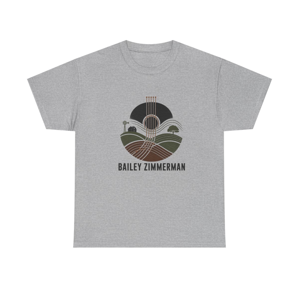 Bailey Zimmerman "country roots and modern edge" Unisex Tee - alternate angle 2, merchandise