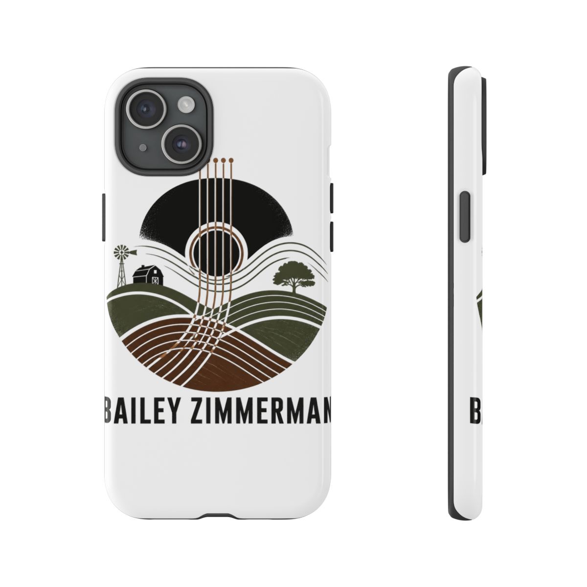 Bailey Zimmerman "country roots and modern edge" Phone Case - alternate angle 3, merchandise