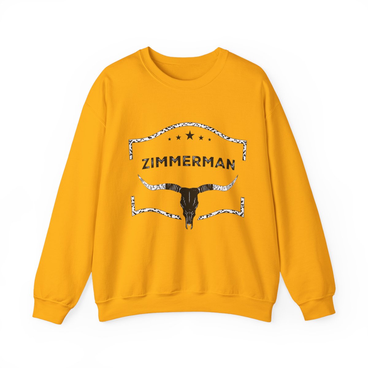 Zimmerman | Country Music | Western Long Horns Crewneck | Bullhorns Sweatshirt | Festival Tee | Bailey Zimmerman - Official Sweatshirts merchandise