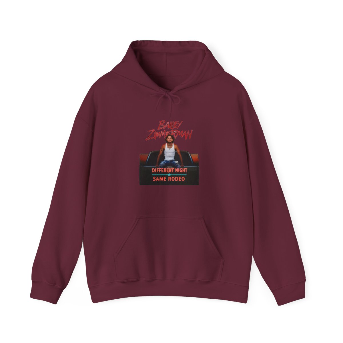 Bailey Zimmerman Different Night Same Rodeo Tour 2026 Shirt, Bailey Zimmerman Fan Gift Hoodie